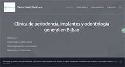 Desktop Screenshot of clinicadentaldentsano.com